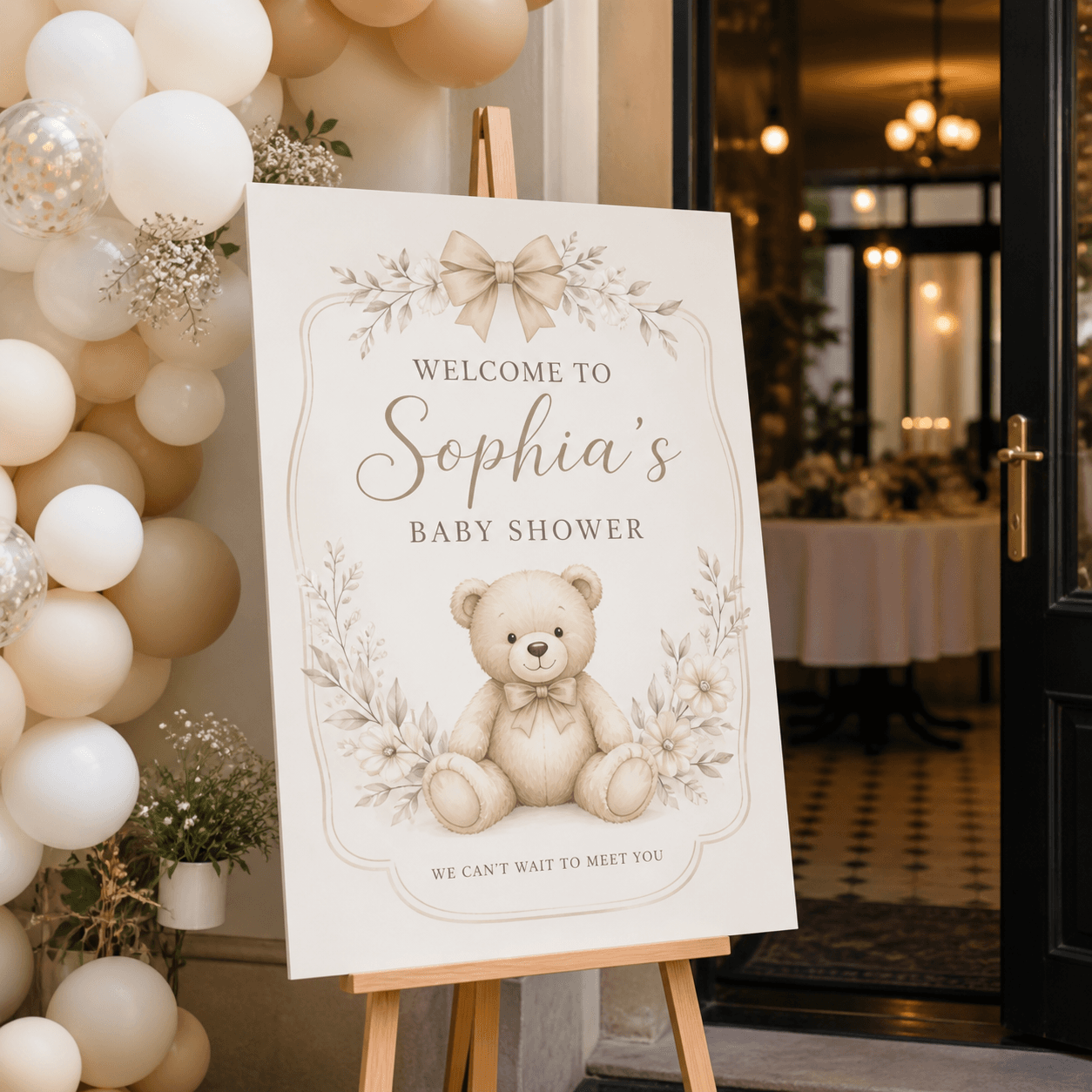 Baby Shower Welcome Signs