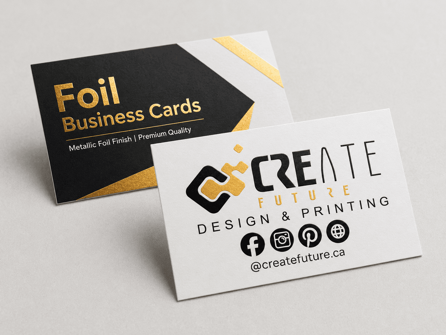 Foil Business Cards