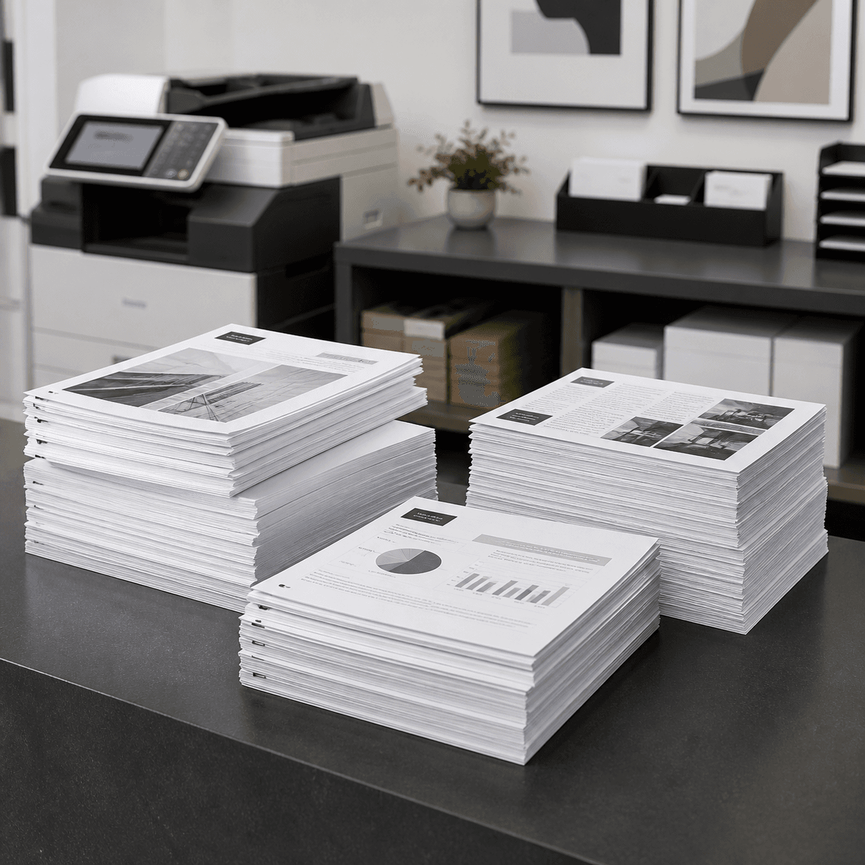 Black & White Copy Printing