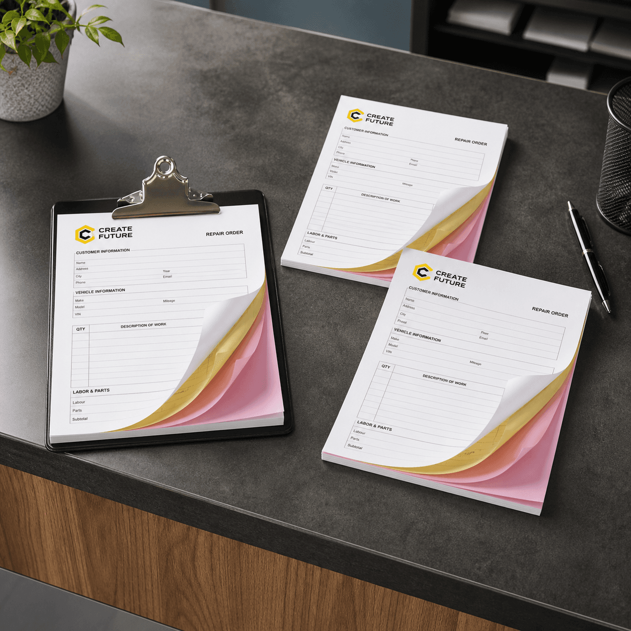 Carbonless NCR Forms