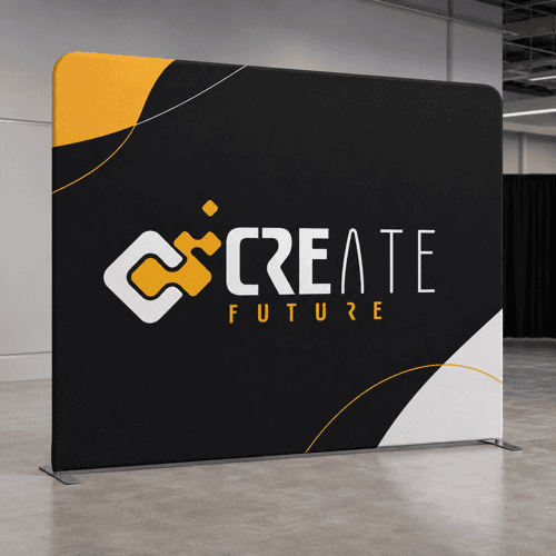 10FT Straight Tension Fabric Display (Backdrop)
