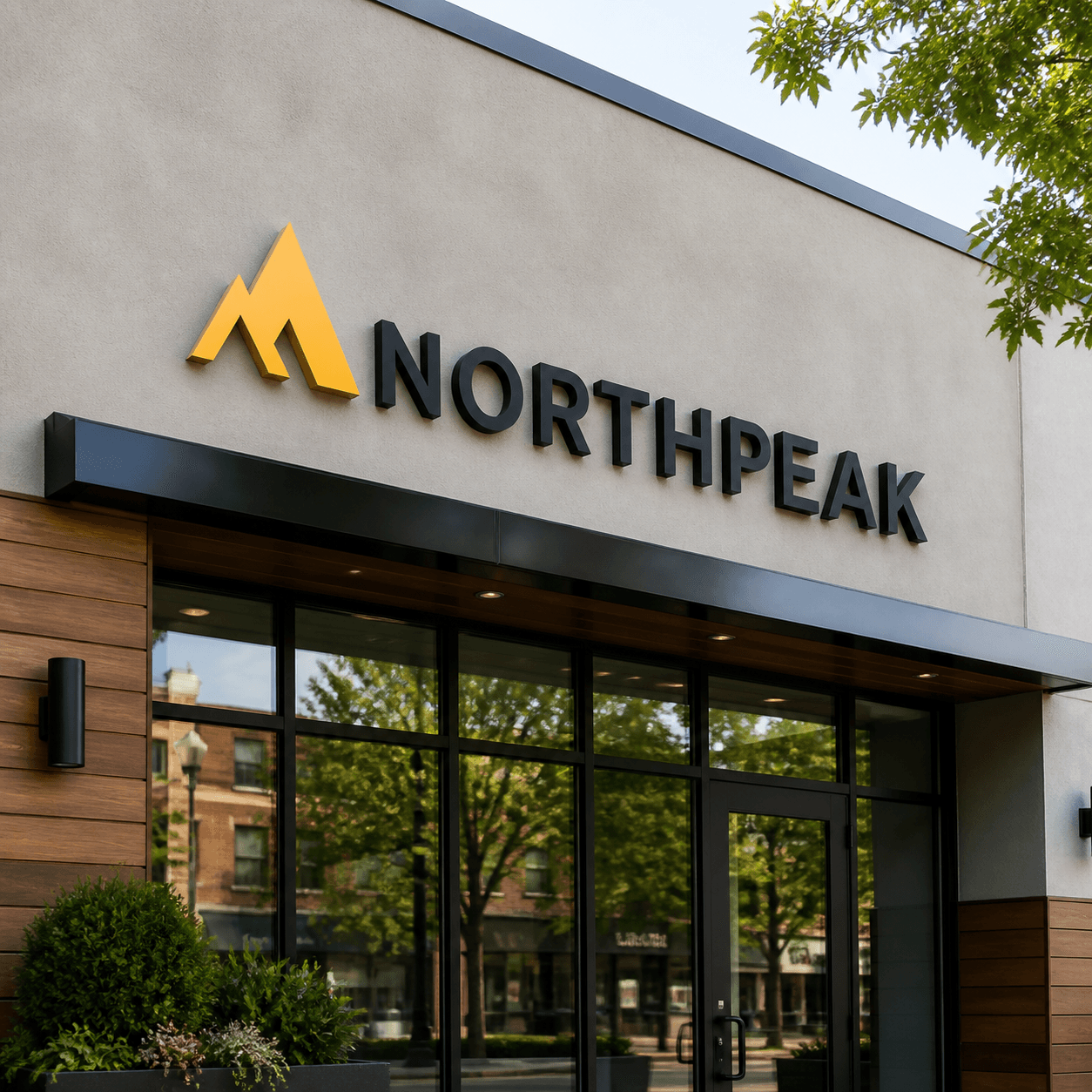 Exterior Signs photorealistic product mockup 1