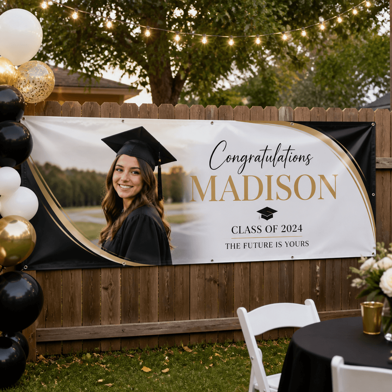 Graduation Banners photorealistic product mockup 1