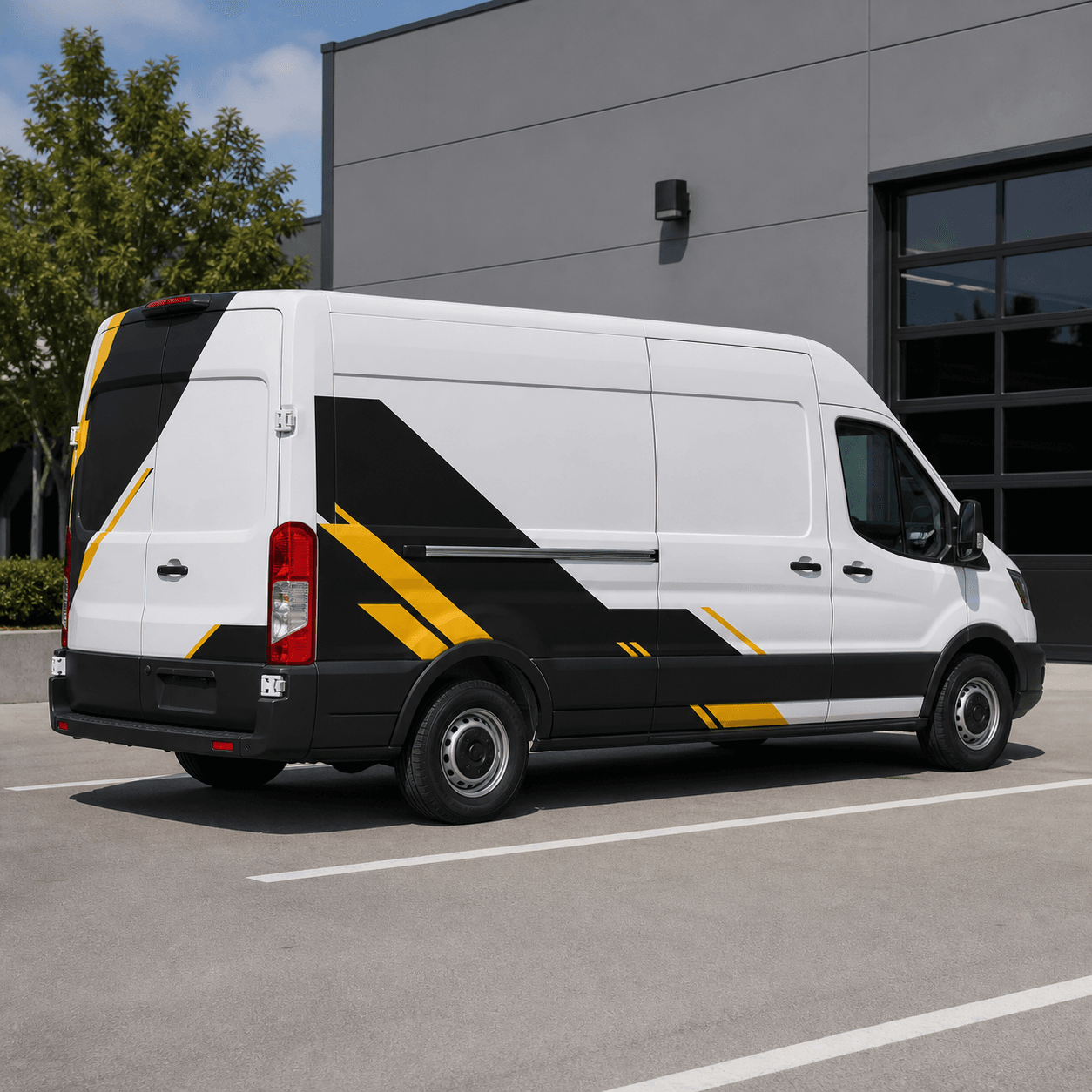 Vehicle Graphics photorealistic product mockup 1