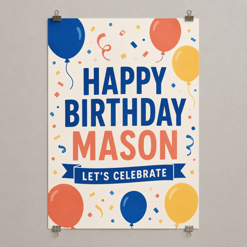 Birthday Posters