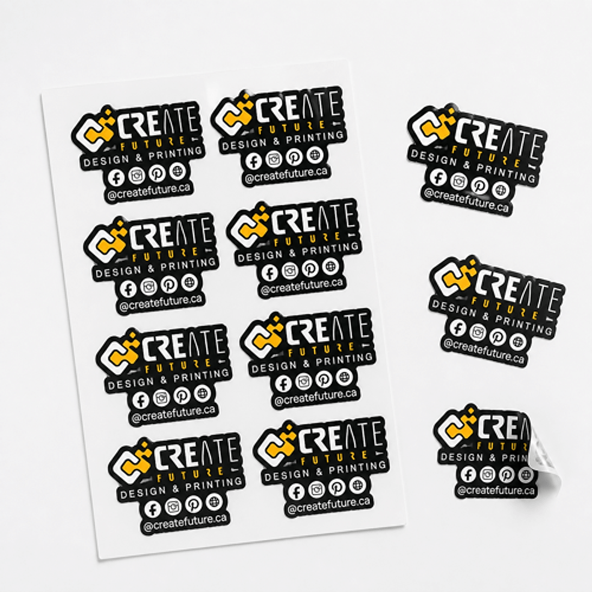 Same Day Custom Sheet Stickers
