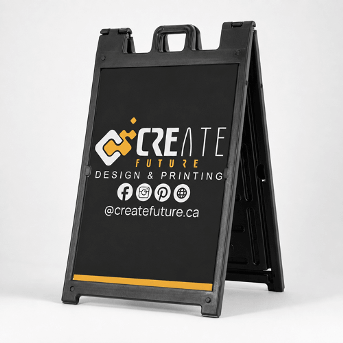 Plastic A-Frame Sign