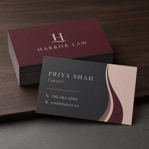 Matte Laminated Business Cards