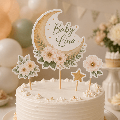 Baby Shower Cake Toppers