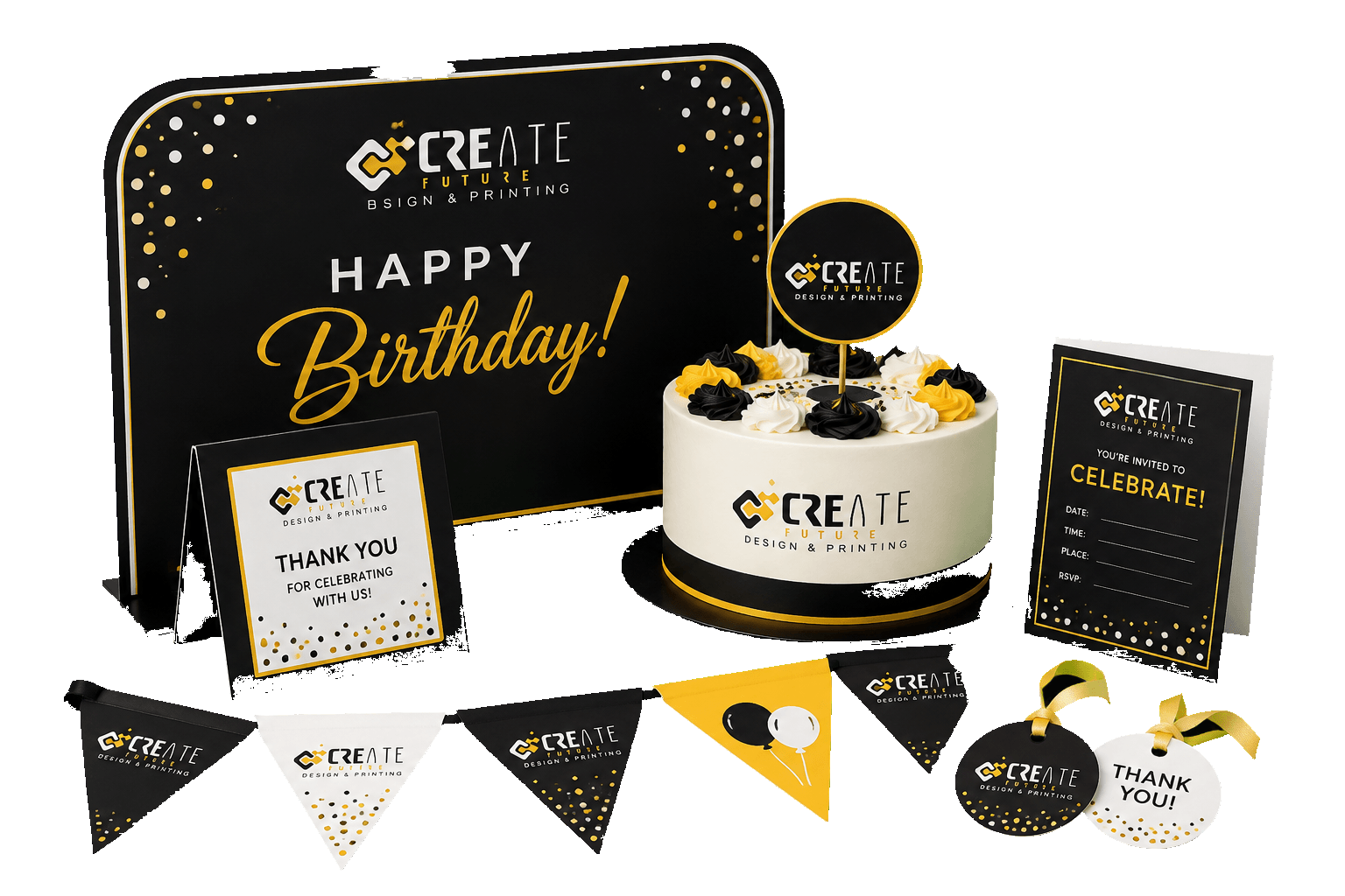 Celebration & Party product mockups