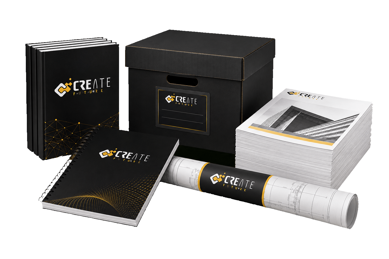 Copy & Scan Solutions product mockups