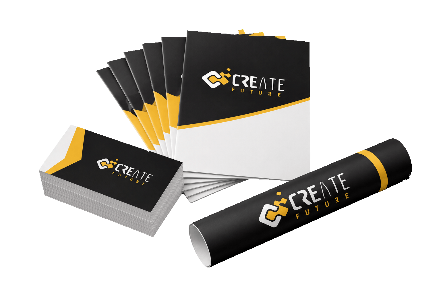 Same-Day Printing product mockups