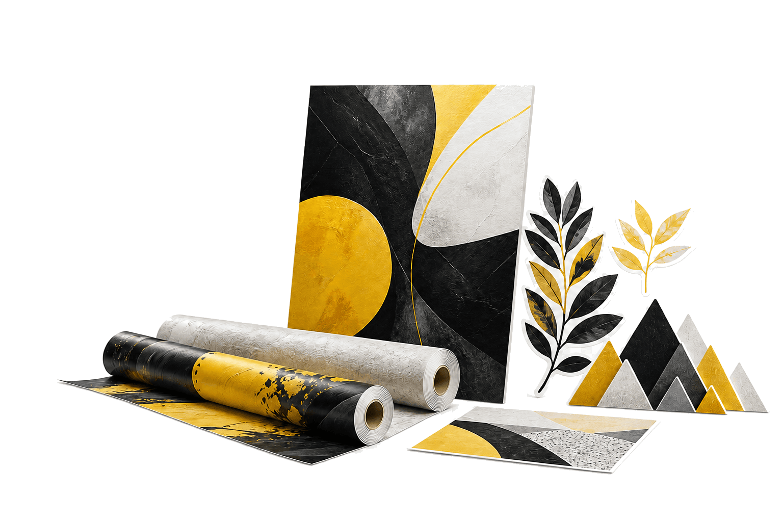 Wall Graphics & Wallpaper product mockups