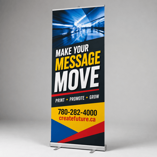 Same-Day Economy Retractable Banners - hero