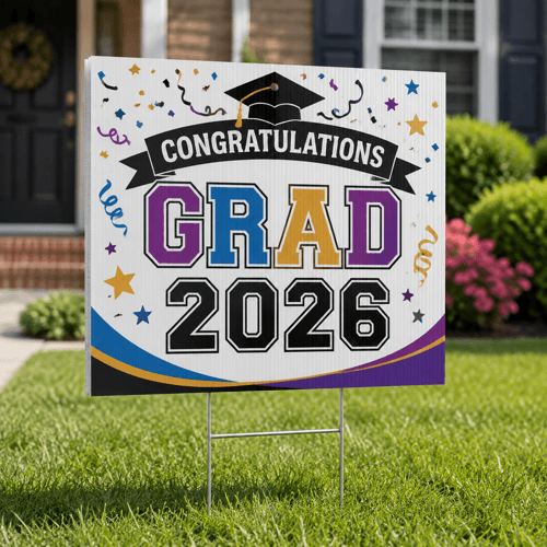 graduation yard signs hero