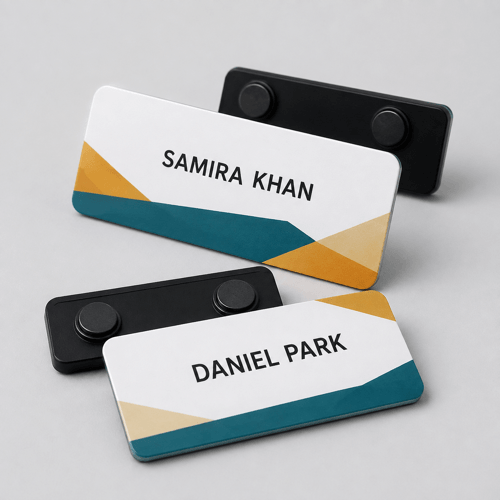 UV Printed Name Tags