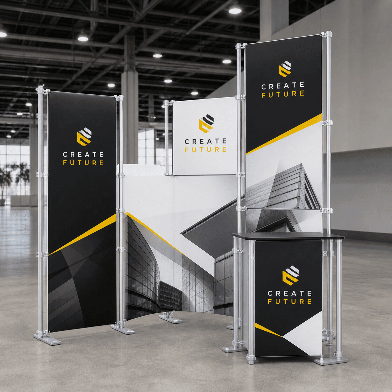 Adjustable Trade Show Display