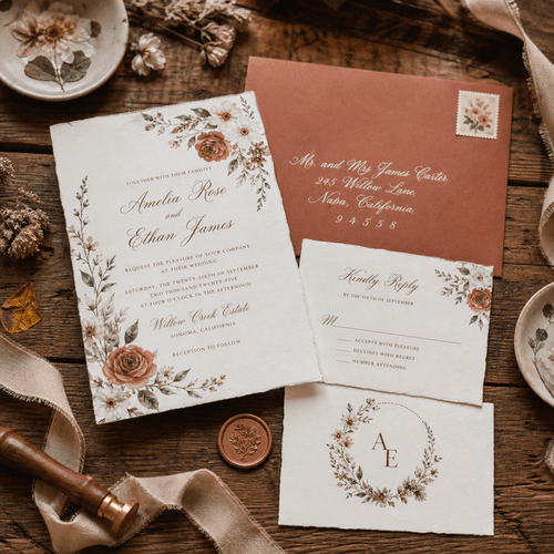 Personalized Wedding Invitations