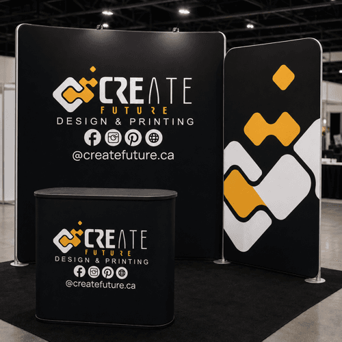 Straight Tension Fabric Display (Backdrop) setup
