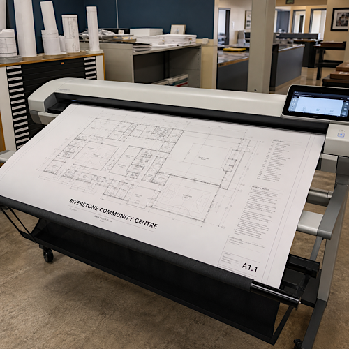 Large Format Drawing Scanning