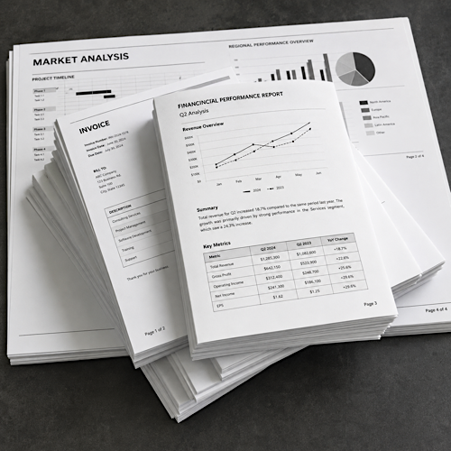 Black & White Copy Printing