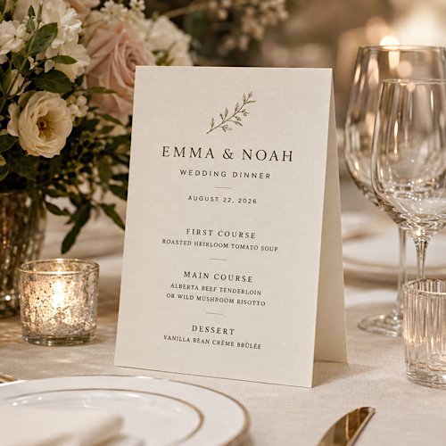 Personalized Wedding Invitations