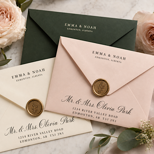 Wedding Envelope Printing