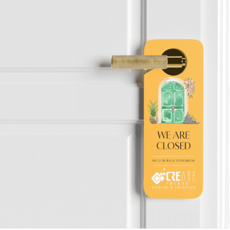 Custom Door Hangers Printing Services in Canada