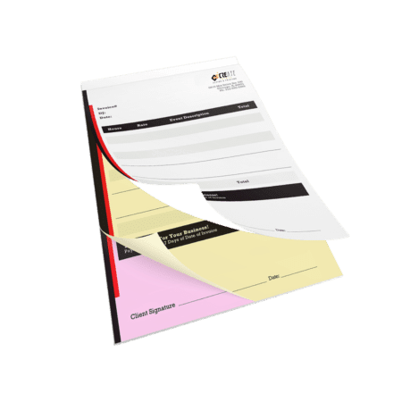 Carbonless Forms Printing - (NCR)