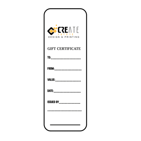 Create Stunning Custom Gift Cards with Easy Gift Certificate Printing