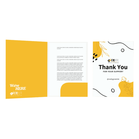 Premium Custom Presentation Folders Printing