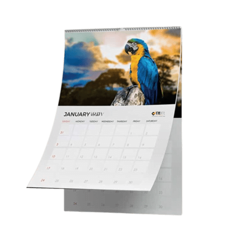 Custom Printed Wall Calendar – Create Your Personalized Calendar