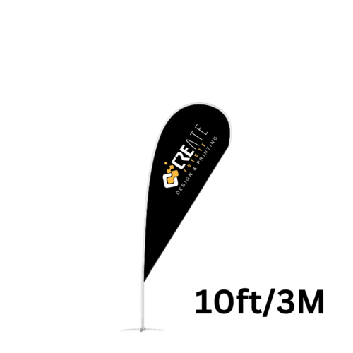 10FT Medium Teardrop Flag