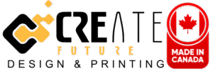 Create Future logo with Canadian