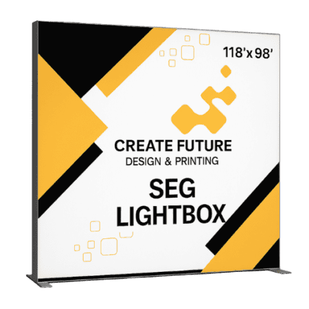 SEG Lightbox 118″ × 98″ Printing in Edmonton