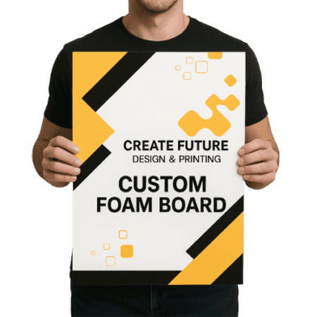 Custom foam board