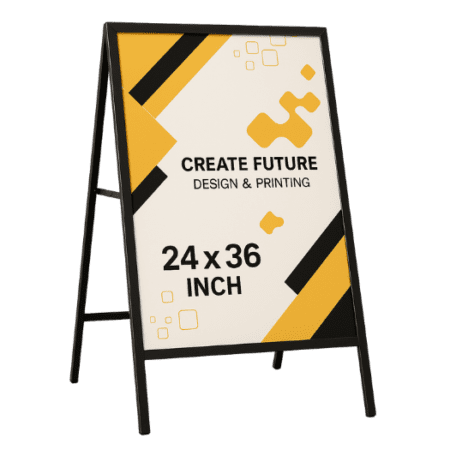 24 x 36 Inch Metal A Frame Sign