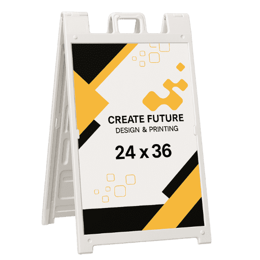 Plastic A-Frame Sign 2 24 x 36 – Plastic A-Frame Sign