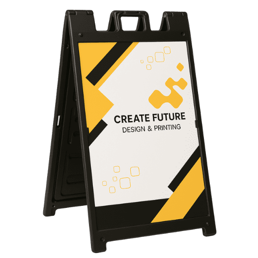 Plastic A-Frame Sign 1 24 x 36 – Plastic A-Frame Sign