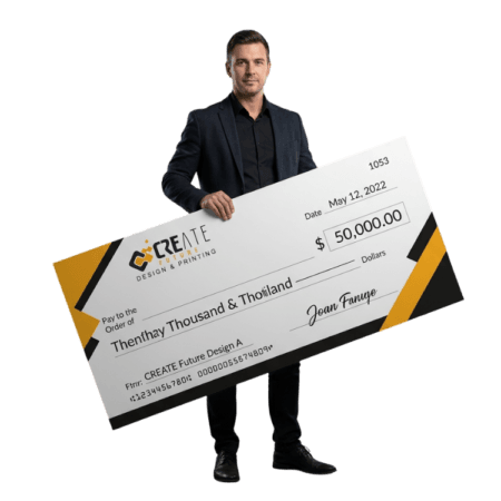 Oversized Cheques